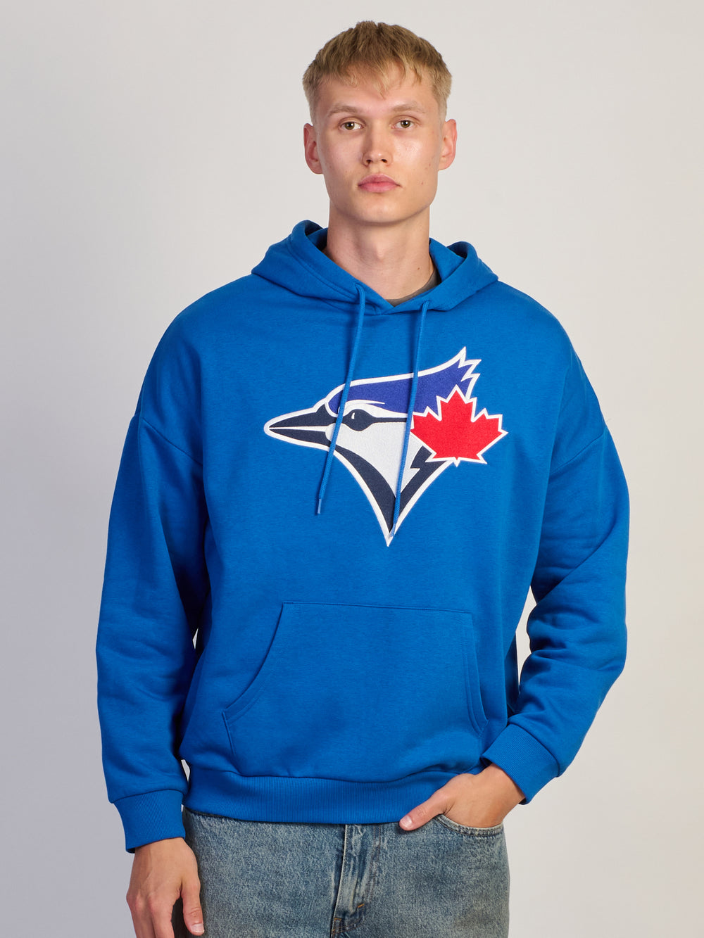 MLB BLUE JAYS LOGO SCRIPT HOODIE