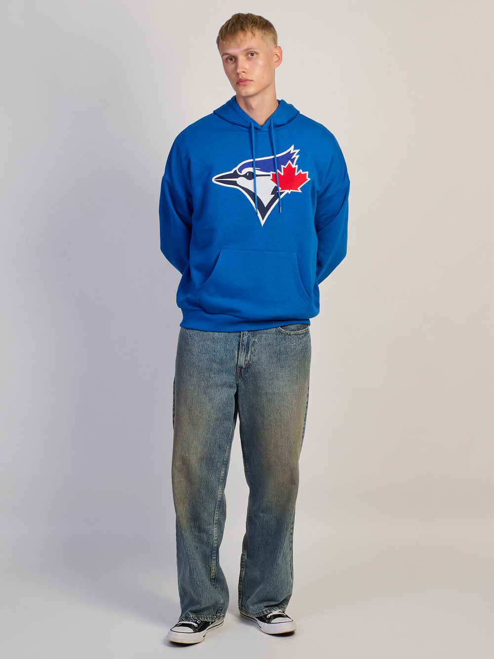 MLB BLUE JAYS LOGO SCRIPT HOODIE