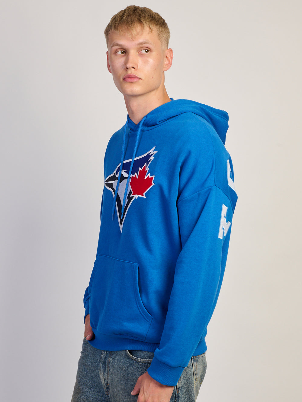 MLB BLUE JAYS LOGO SCRIPT HOODIE