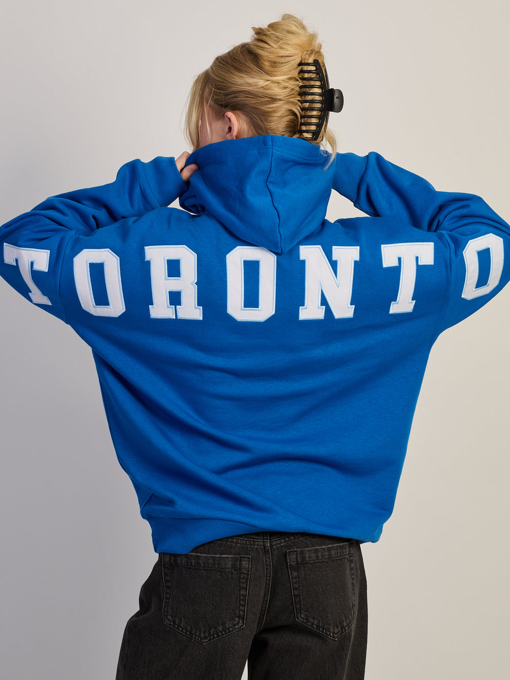 MLB BLUE JAYS LOGO SCRIPT HOODIE