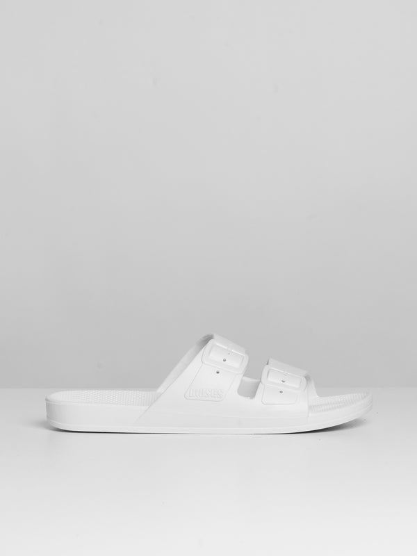 MENS FREEDOM MOSES FREEDOM WHITE SANDAL - CLEARANCE