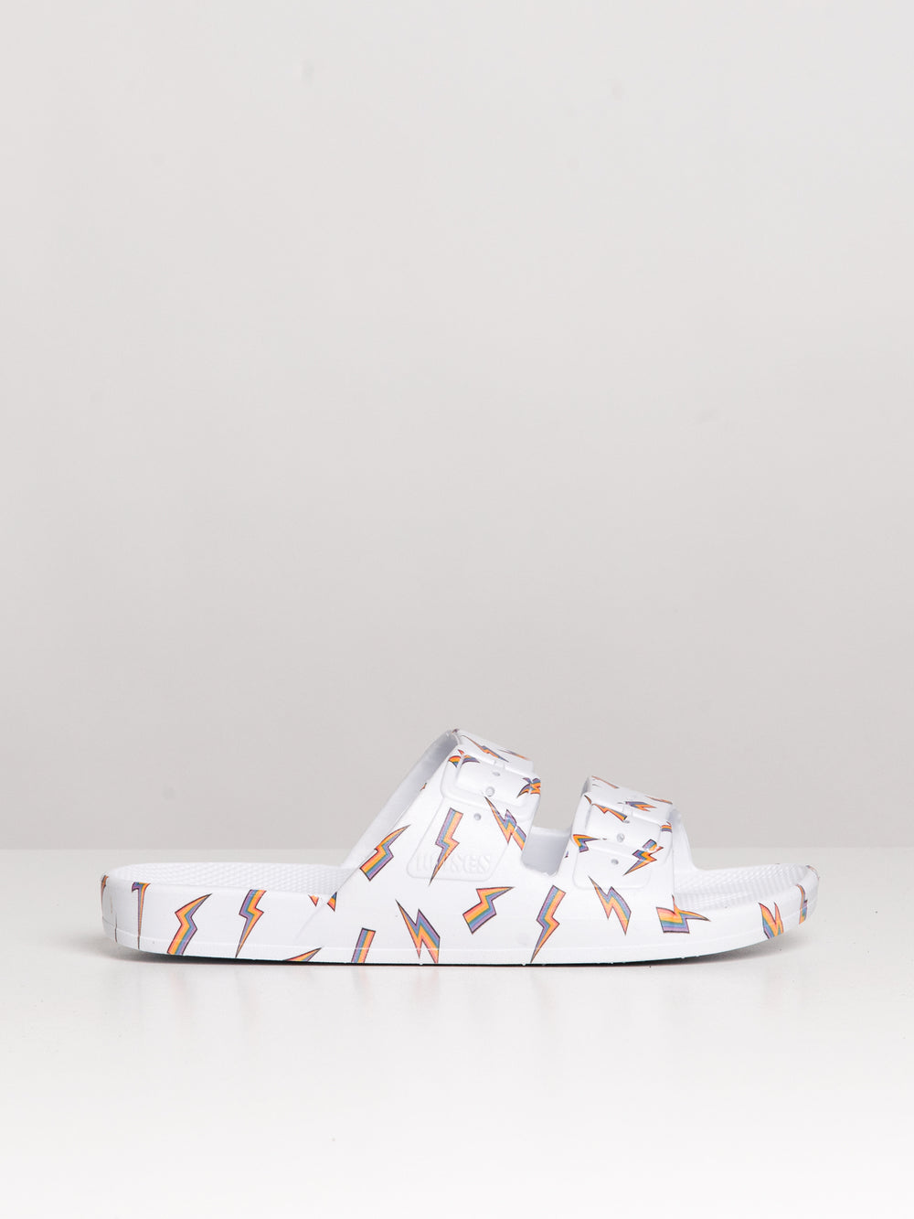 WOMENS FREEDOM MOSES FREEDOM BOLT WHITE SANDAL CLEARANCE