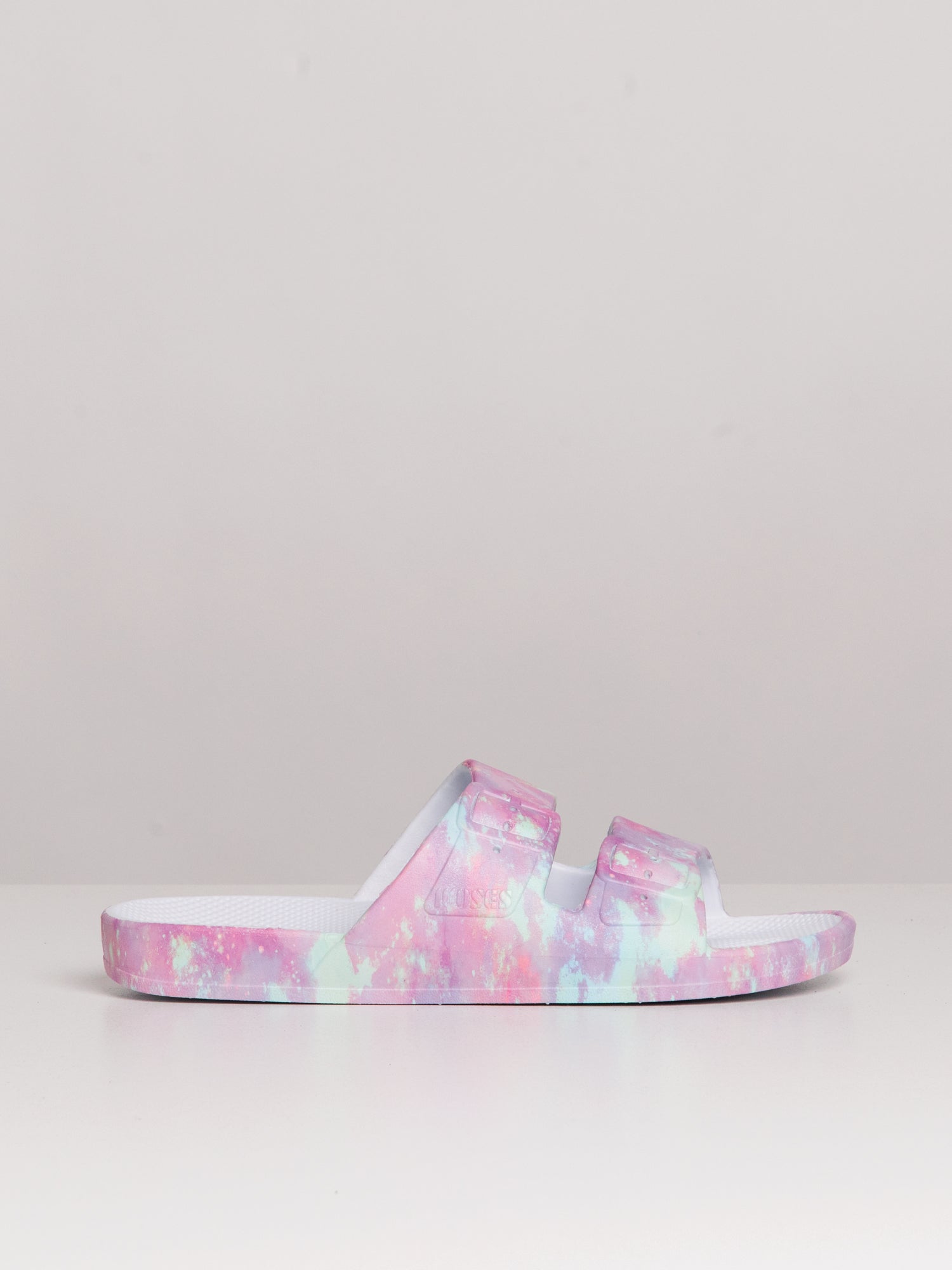 Pink 2025 iridescent slides