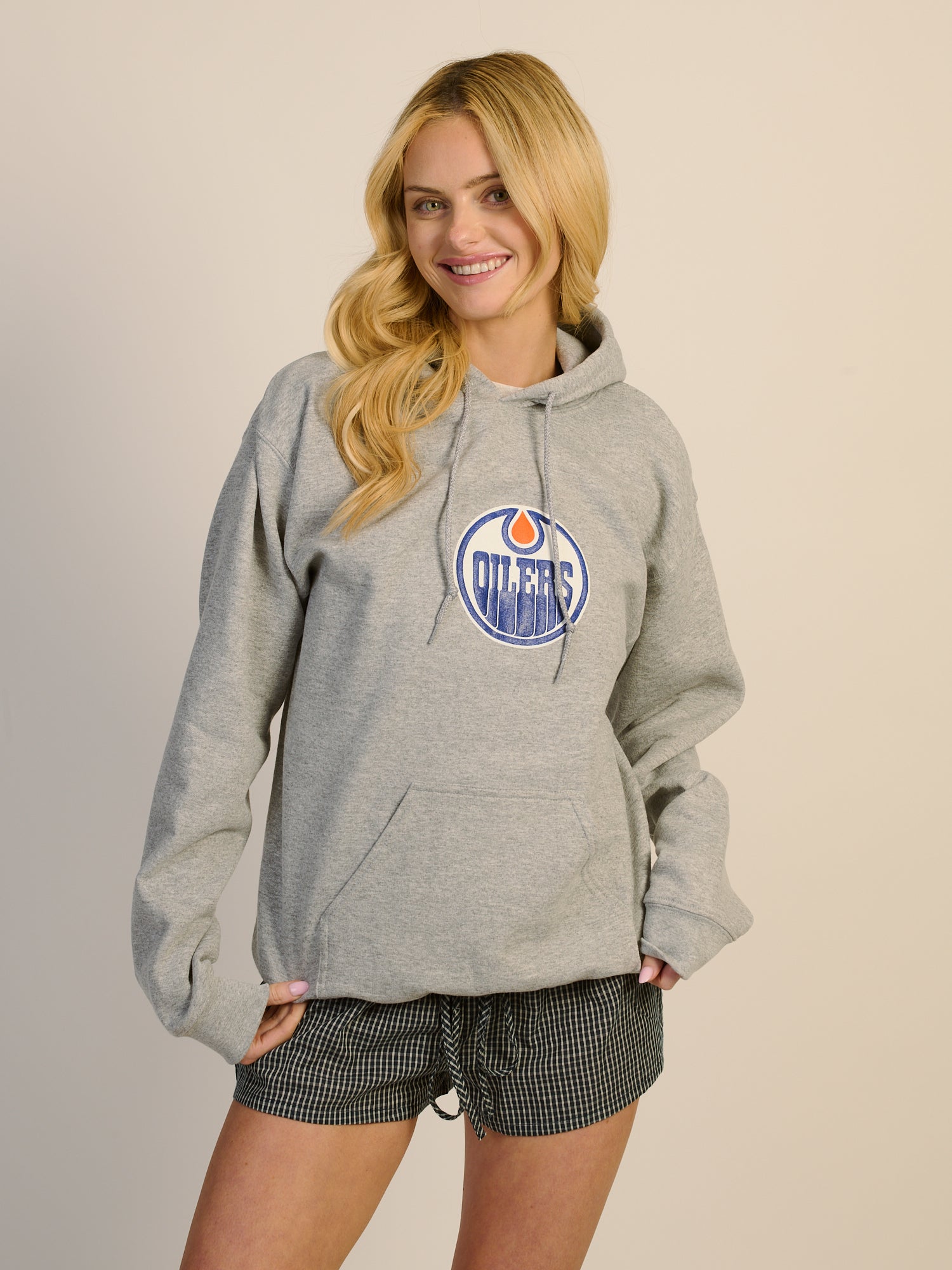 NHL EDMONTON OILERS PULLOVER HOODIE