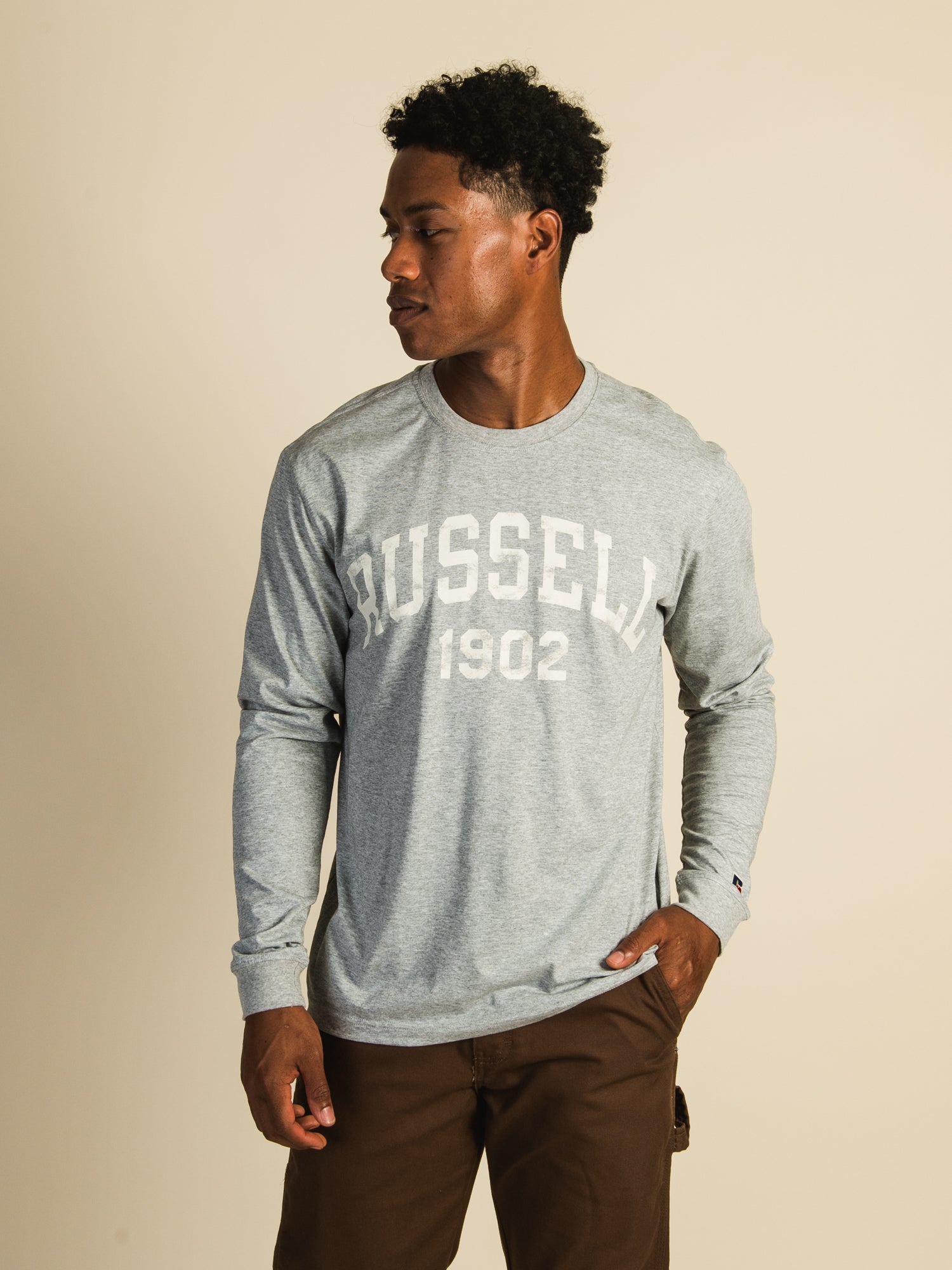 Russell long sleeve store shirt