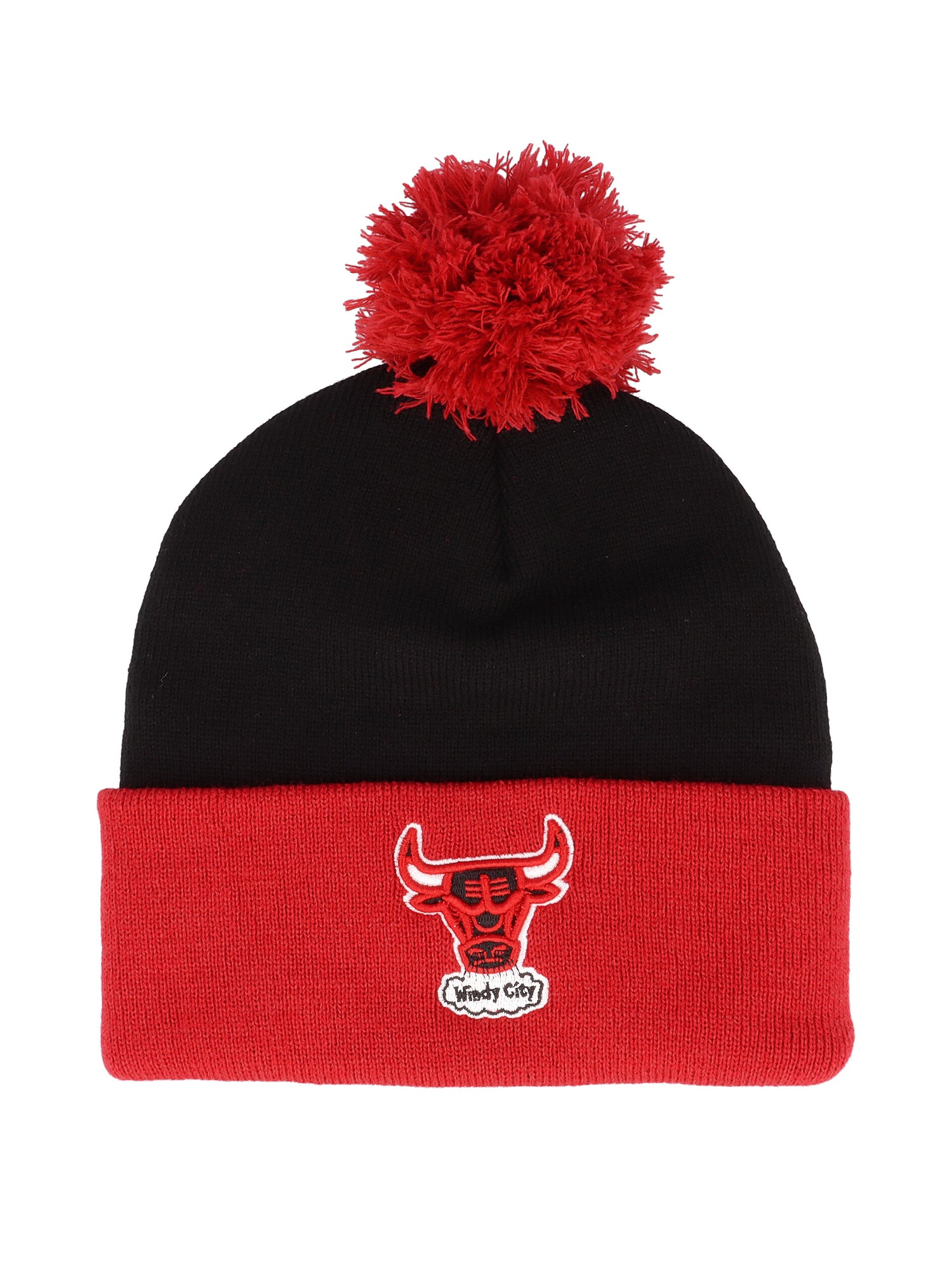 Chicago bulls beanie hot sale mitchell and ness