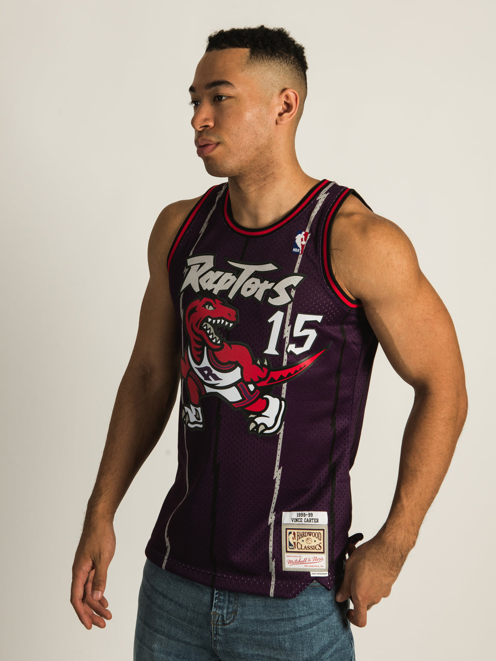 Maillot classique Toronto Raptors Vince Carter Mitchell Ness en bois Maillot classique Toronto Raptors Vince Carter Mitchell Ness en bois