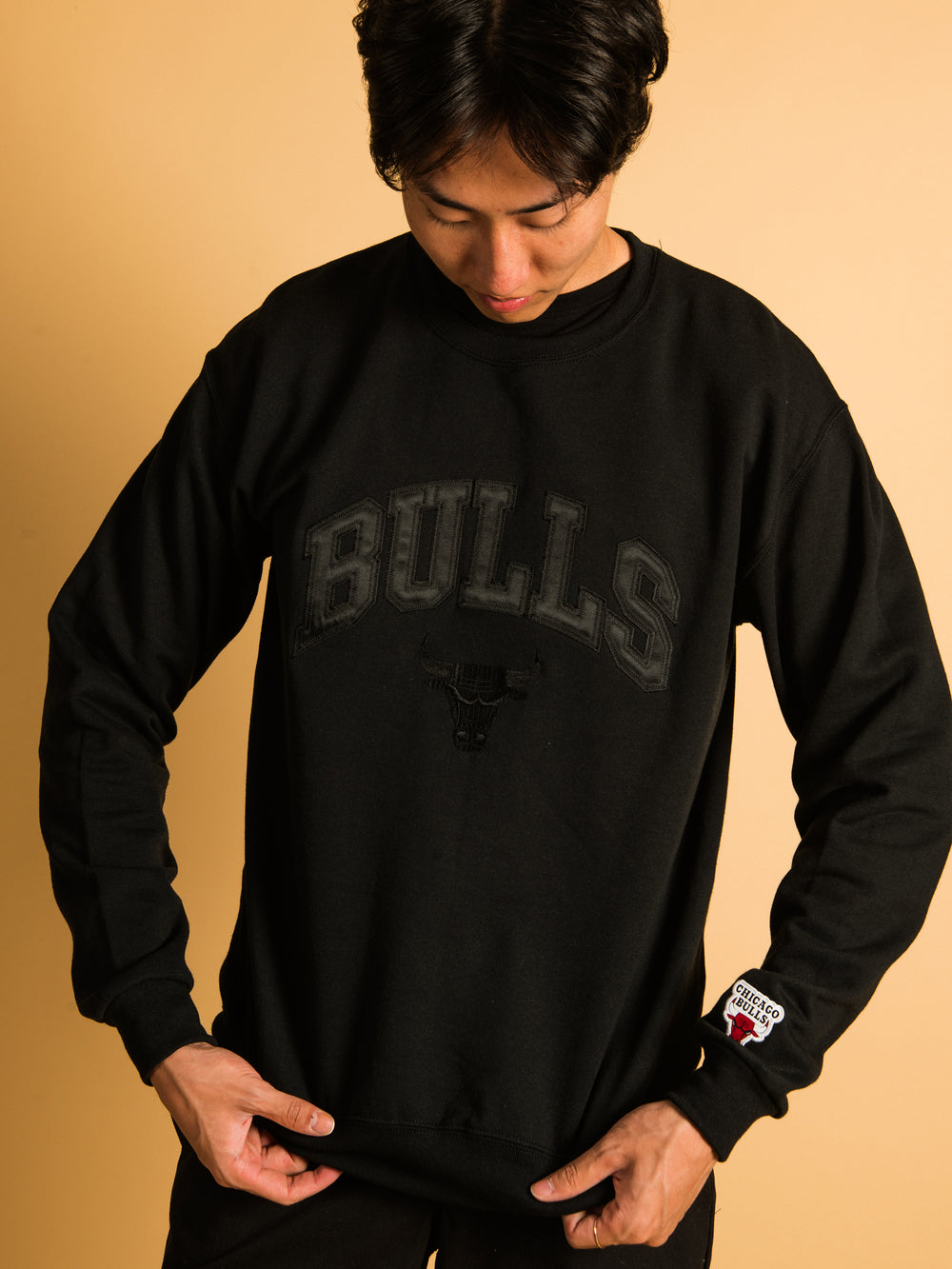 Youth Chicago Bulls Red NBA Embroidered Logo Hoodie by Adidas