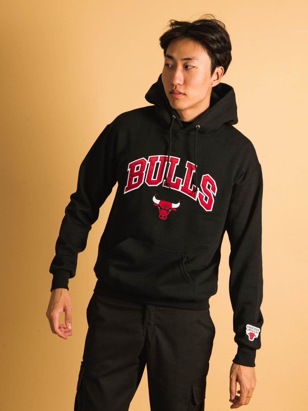 NBA CHICAGO BULLS EMBROIDERED HOODIE
