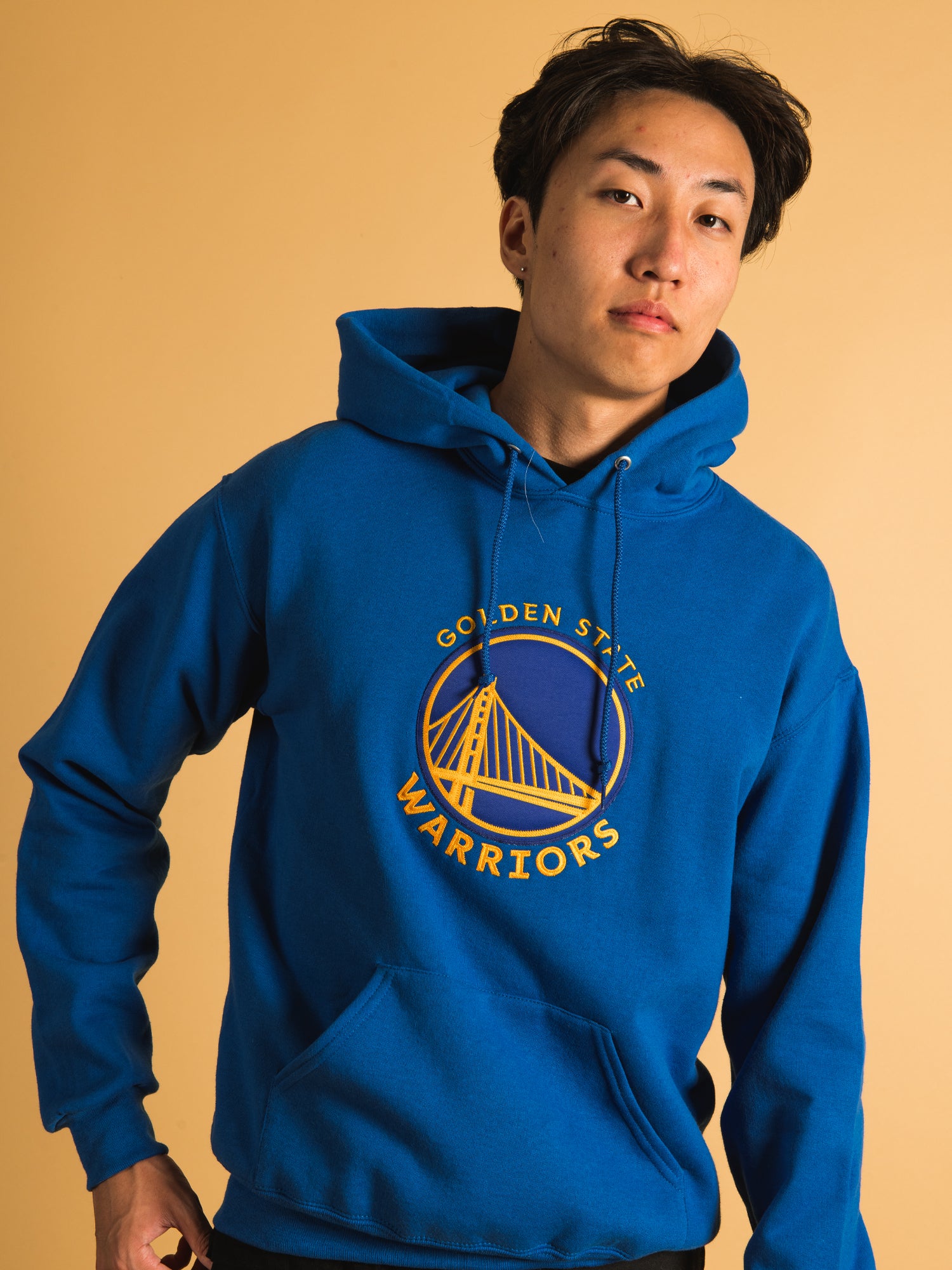 Golden state warriors store blue hoodie