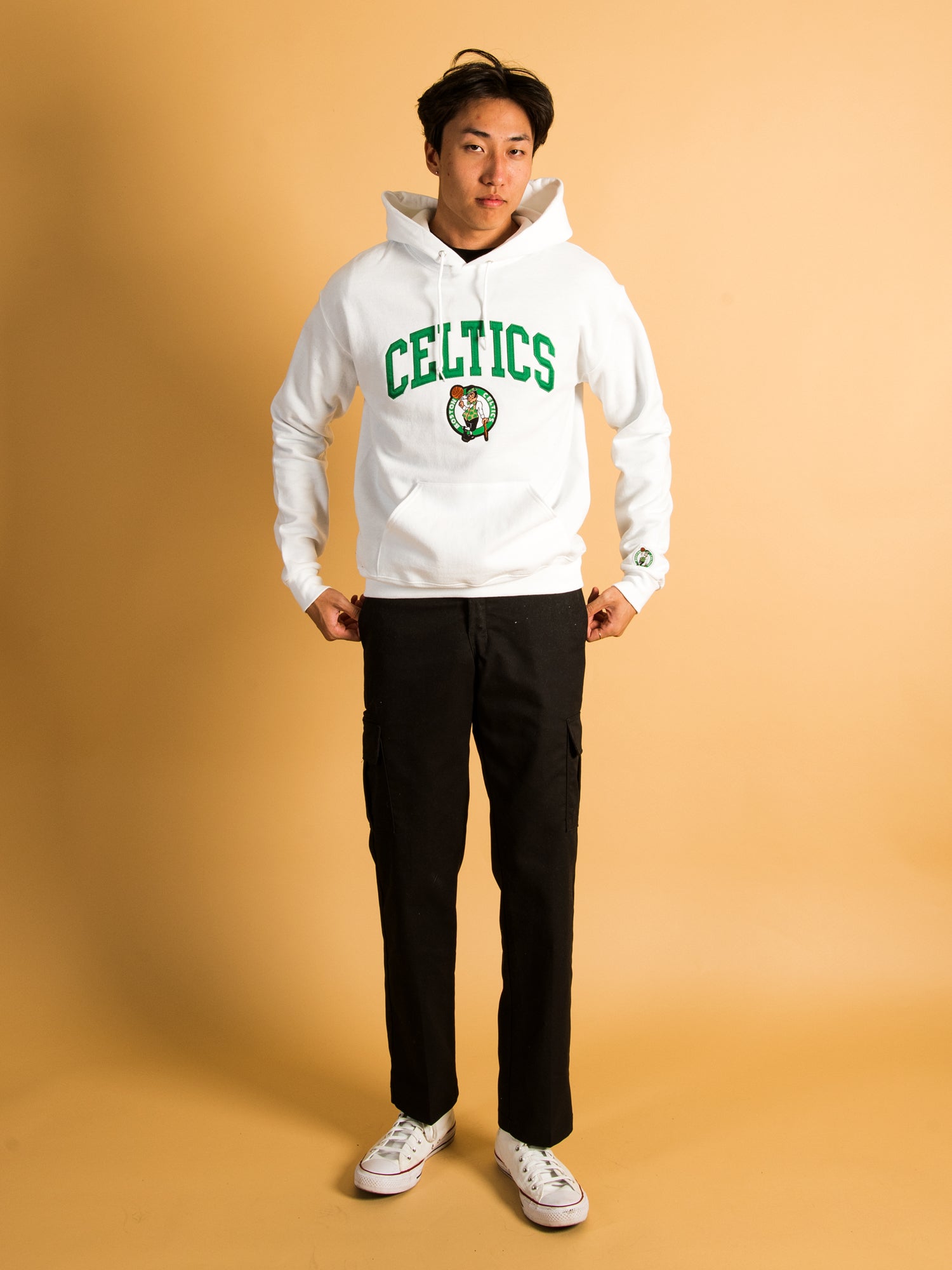 NBA BOSTON CELTICS EMBROIDERED HOODIE