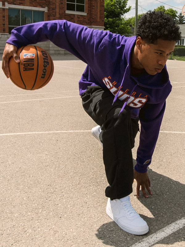 NBA PHOENIX SUNS HARDWOOD PULL OVER HOODIE