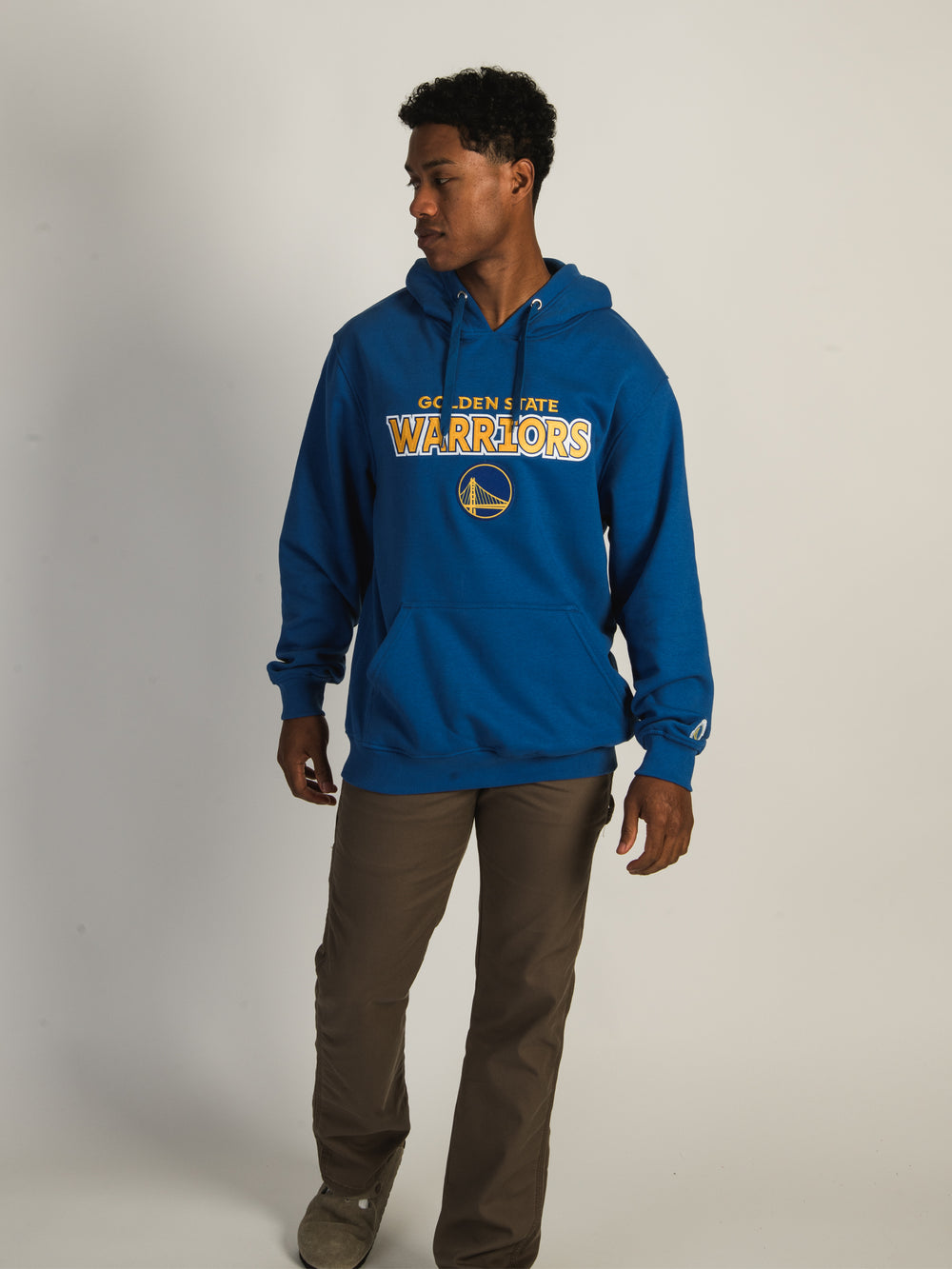 Nike Golden State Warriors The City Hoodie Blue Men's Large