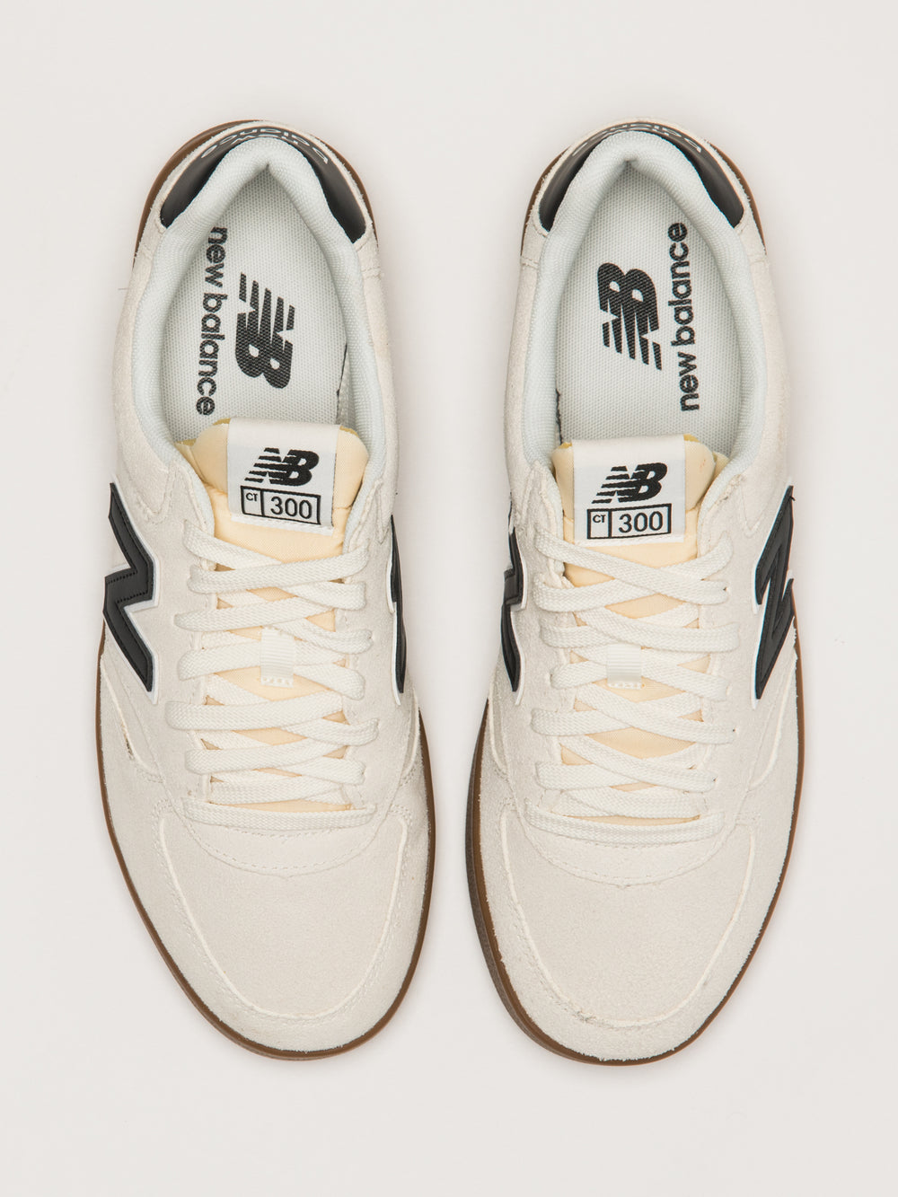 NEW BALANCE LA BASKET CT300 - BLANC/NOIR