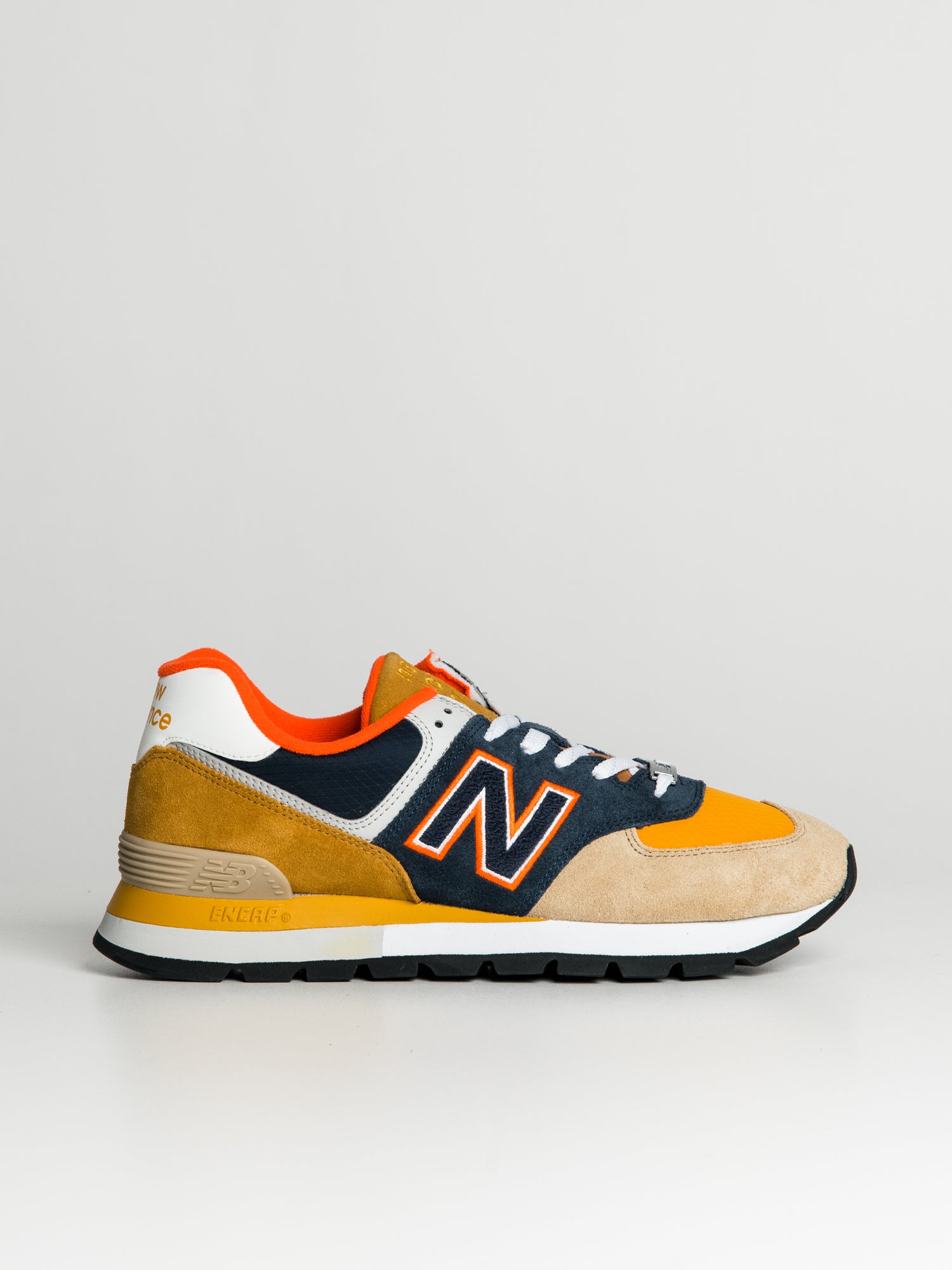 New balance 574 orange and clearance blue