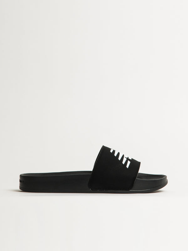MENS NEW BALANCE THE 200 SLIDE - NOIR/BLANC