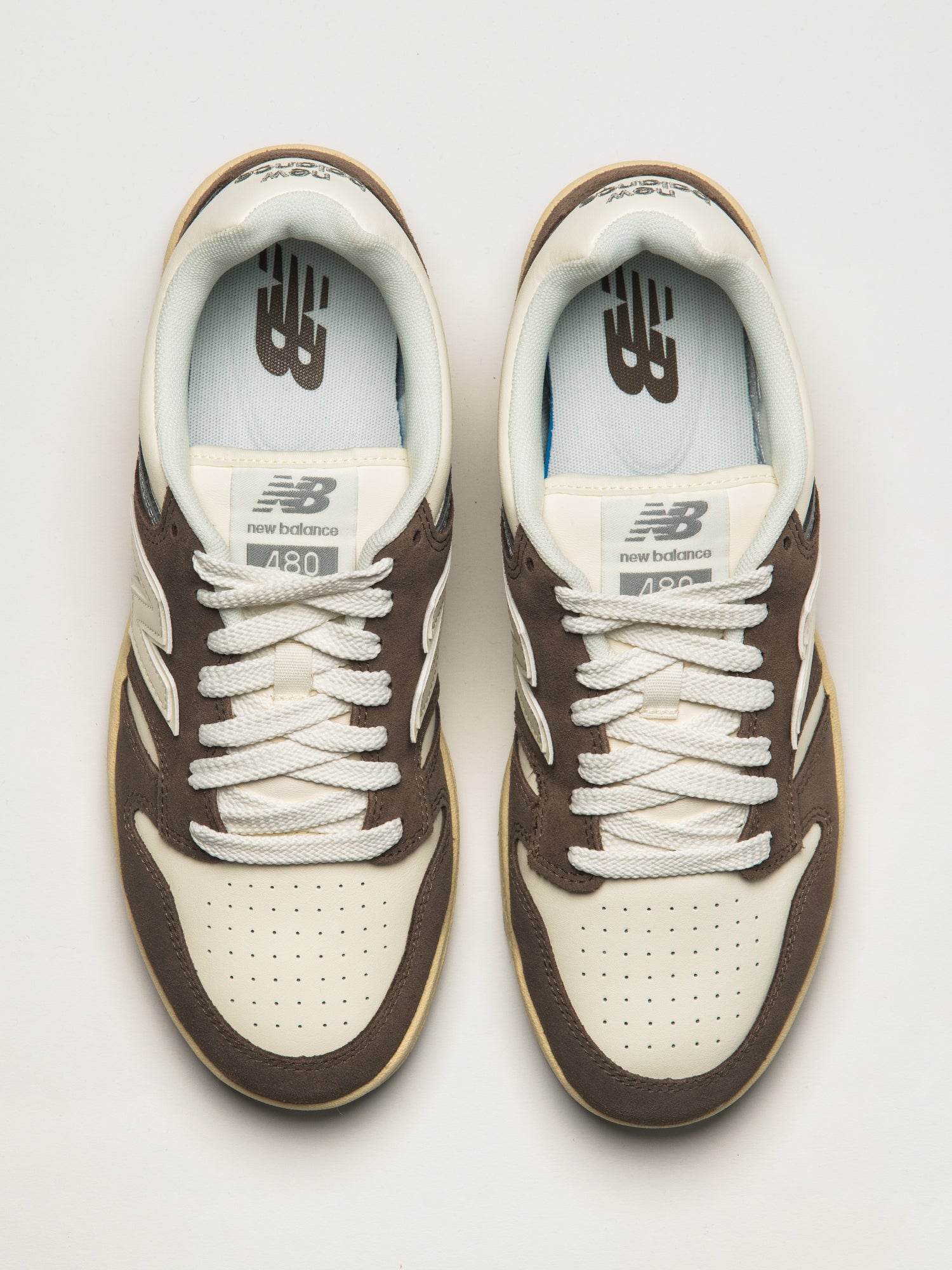 MENS NEW BALANCE THE 480P SNEAKER - CORTADO/SEA SALT
