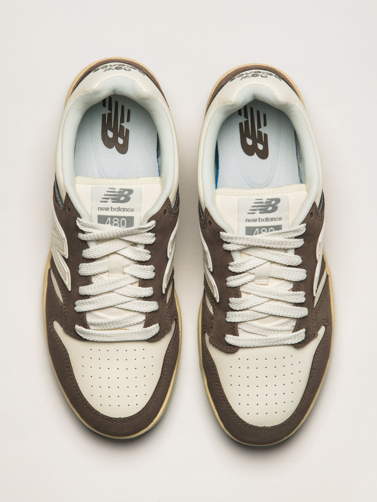 MENS NEW BALANCE THE 480P SNEAKER - CORTADO/SEA SALT