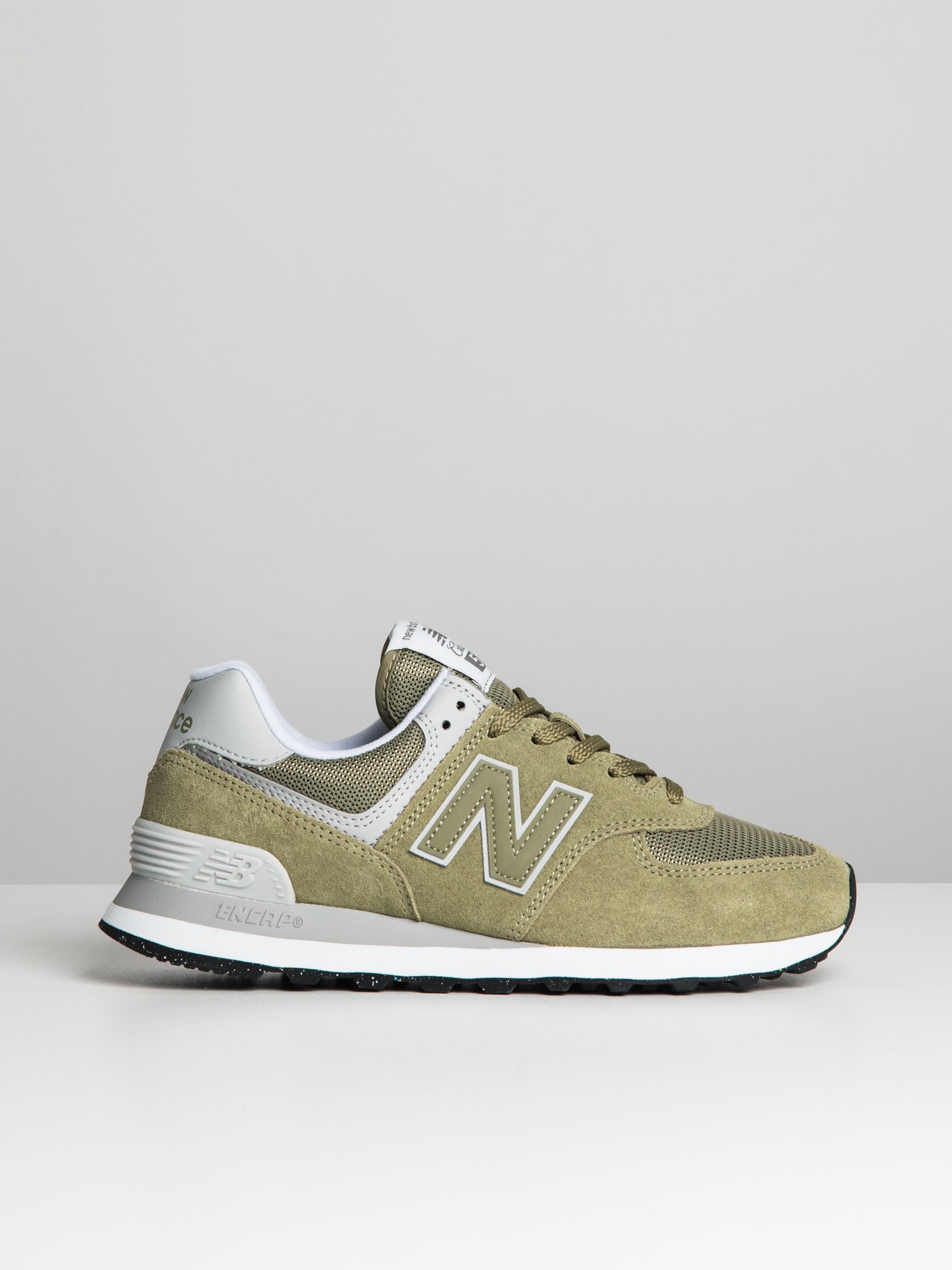 New balance 574 hot sale green womens