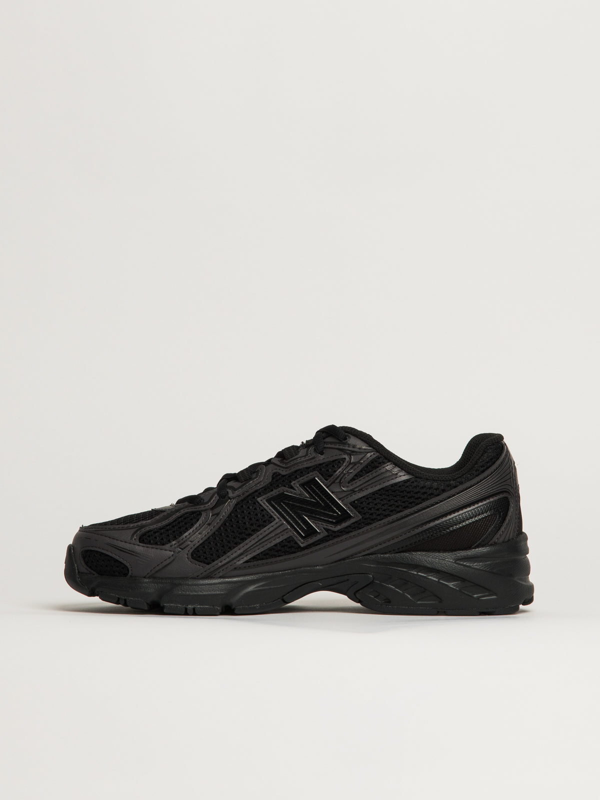 MENS NEW BALANCE THE 740 SNEAKER - BLACK