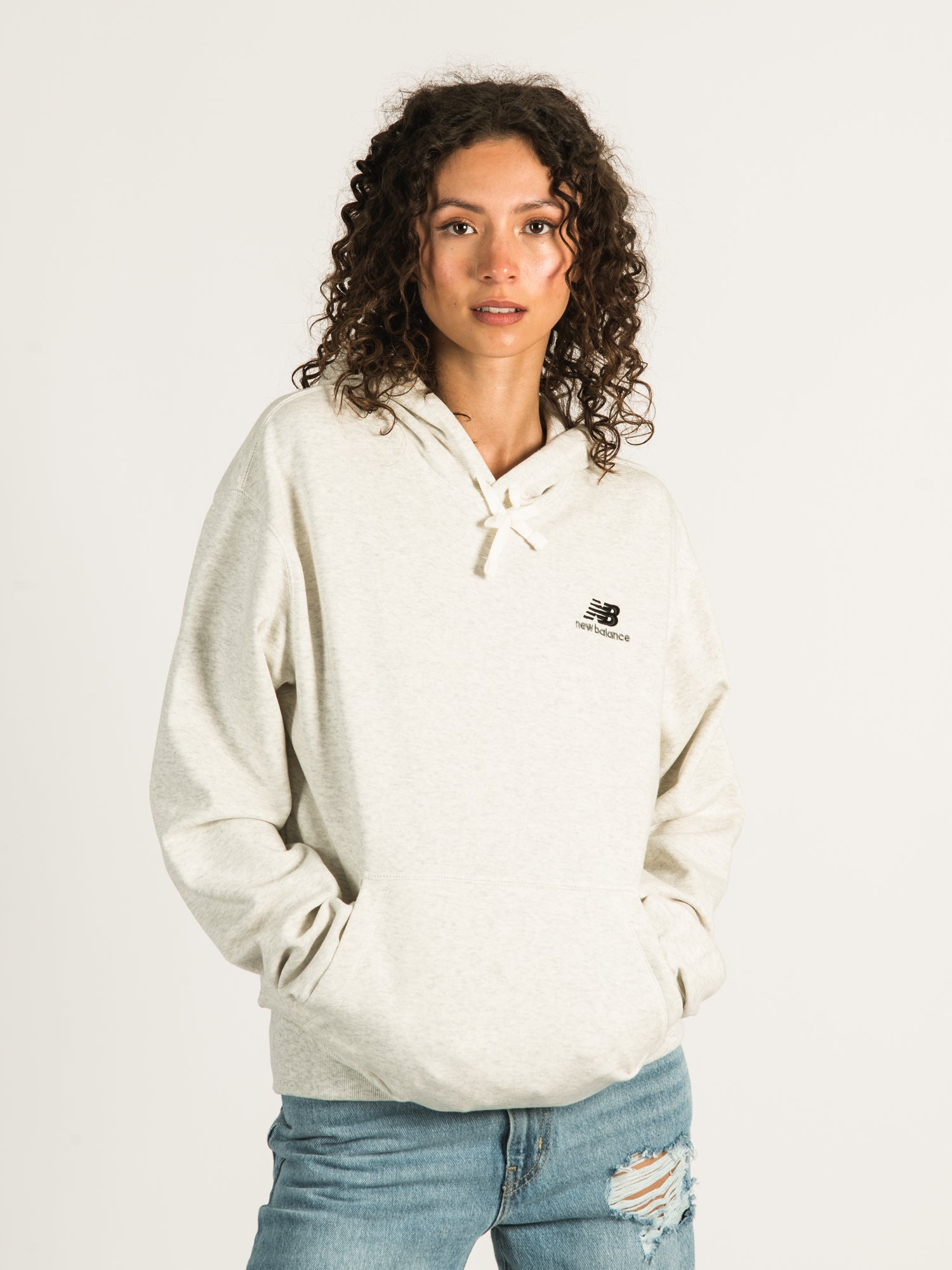 New balance clearance hoodie white