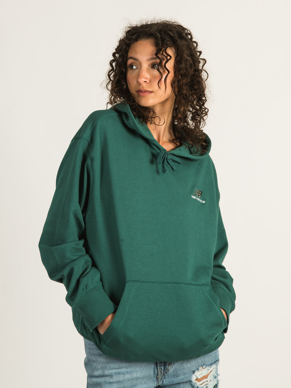 NEW BALANCE UNI-ESSENTIAL CORE PULL OVER HOOD - CLEARANCE