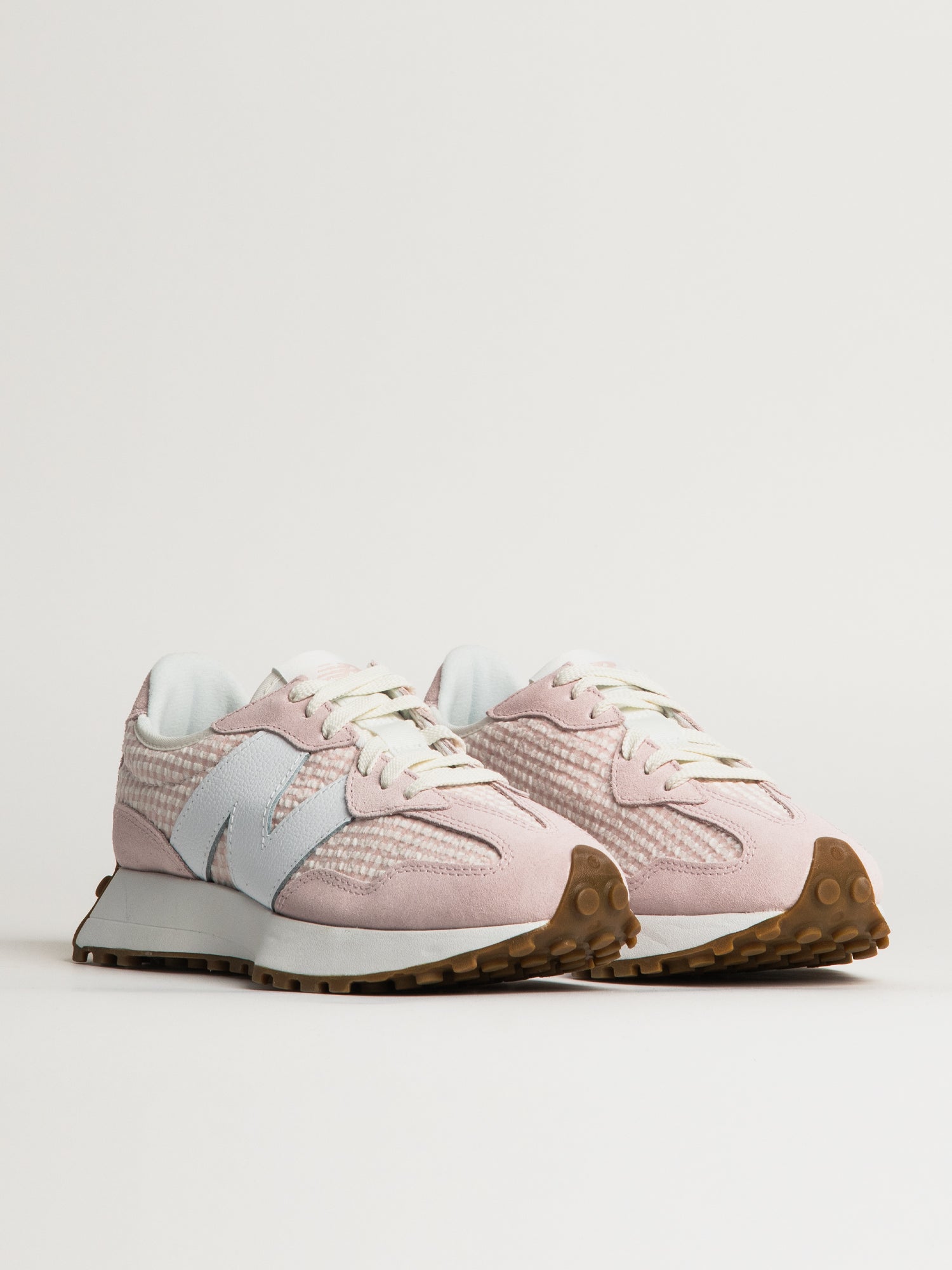 WOMENS NEW BALANCE THE 327 SNEAKER - STONE PINK