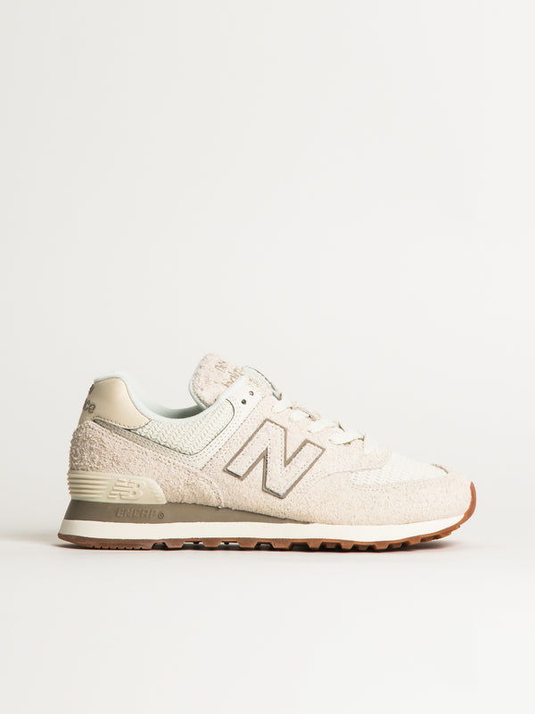 WOMENS NEW BALANCE THE 574 SNEAKER - SEA SALT