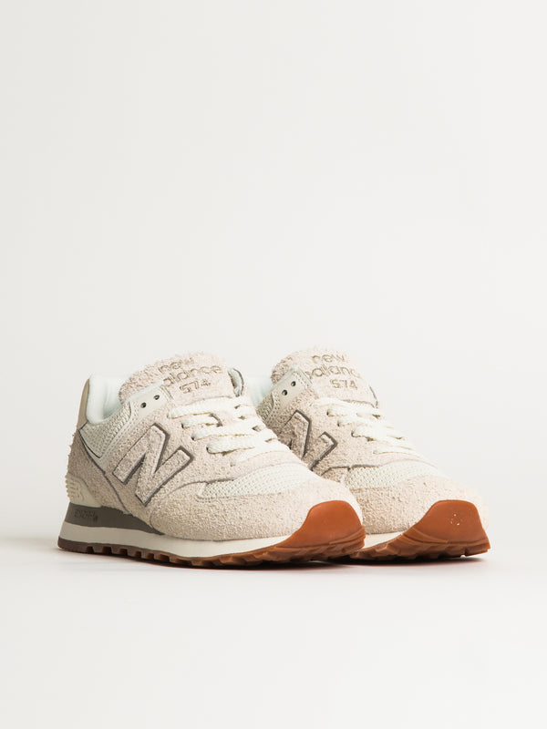 WOMENS NEW BALANCE THE 574 SNEAKER - SEA SALT