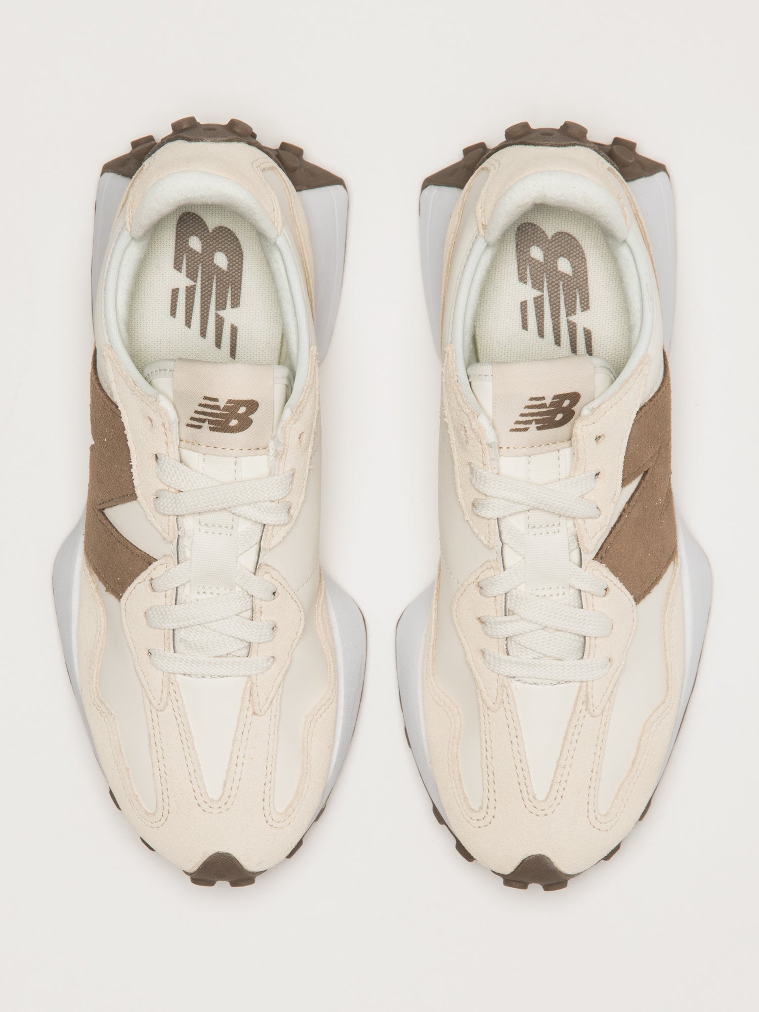 NEW BALANCE THE 327 SNEAKER - CREAM