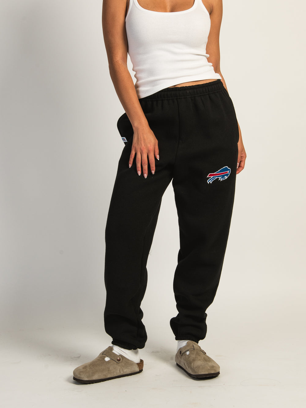 RUSSELL NFL BUFFALO BILLS EMBROIDERED SWEATPANTS