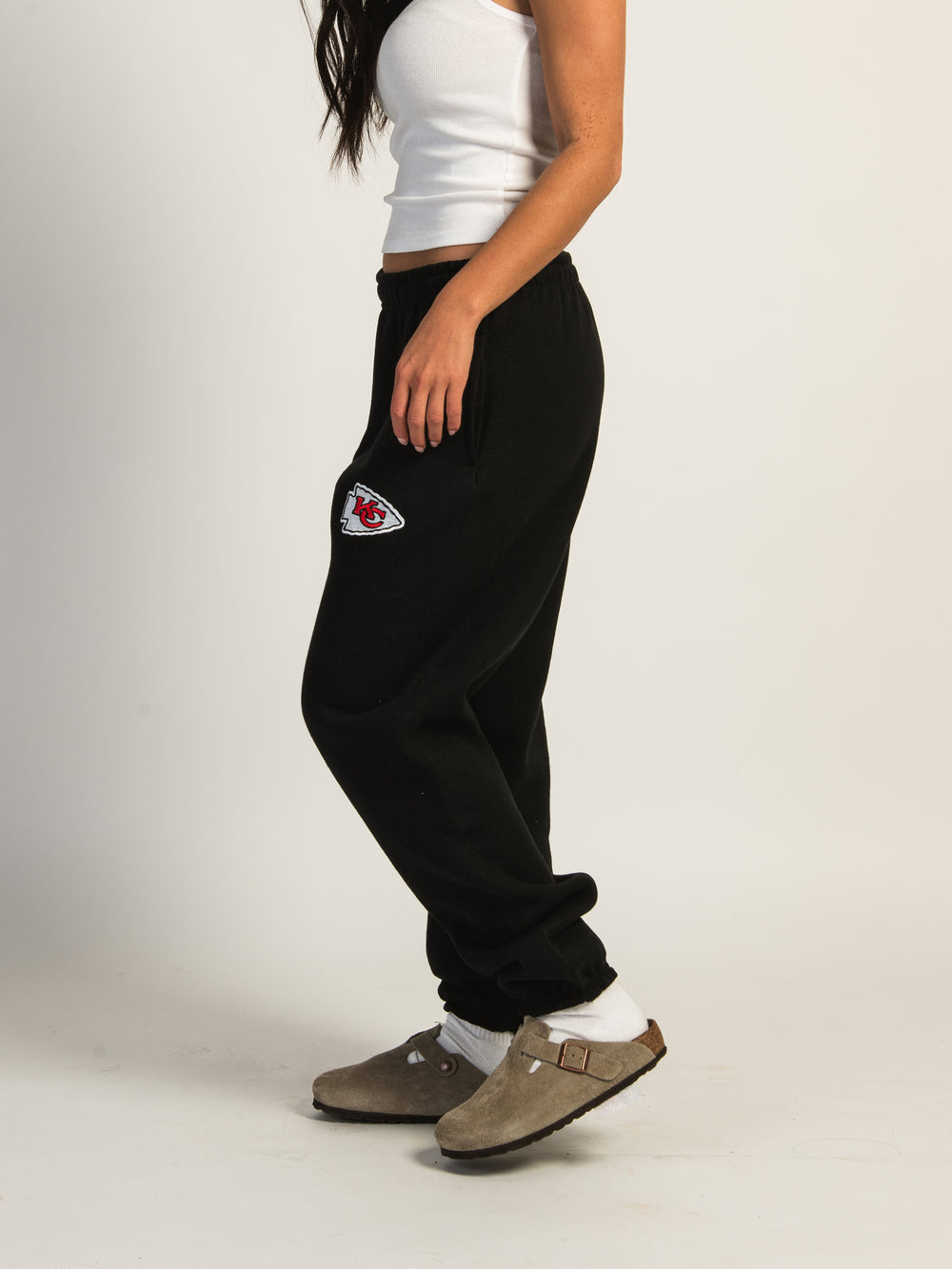 RUSSELL KANSAS CITY CHIEFS EMBROIDERED SWEATPANTS
