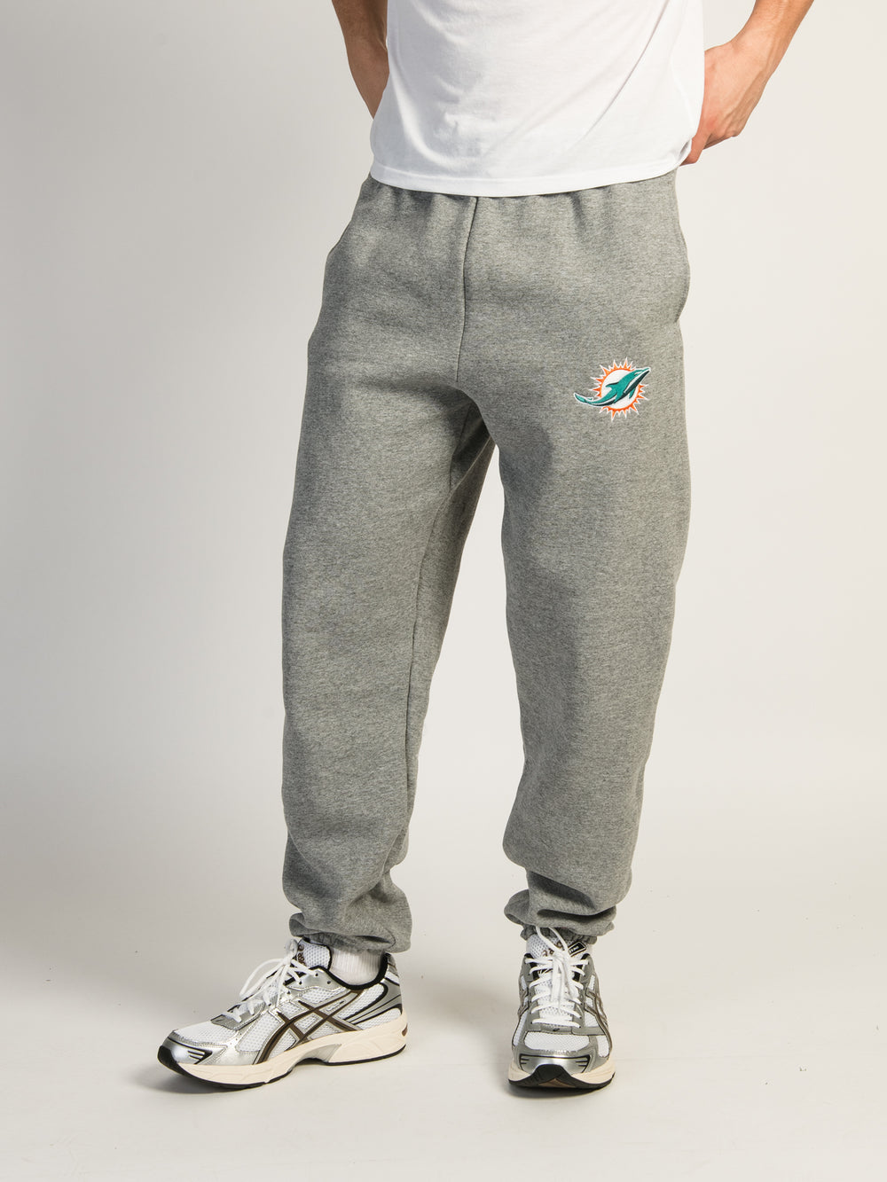 Gray Embroidered Sweatpants by Nike on Sale