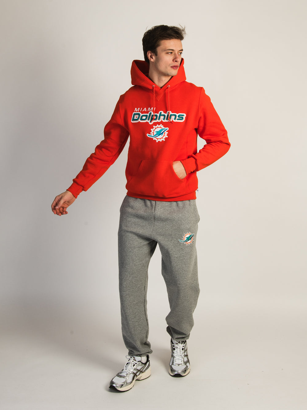 RUSSELL MIAMI DOLPHINS EMBROIDERED SWEATPANTS