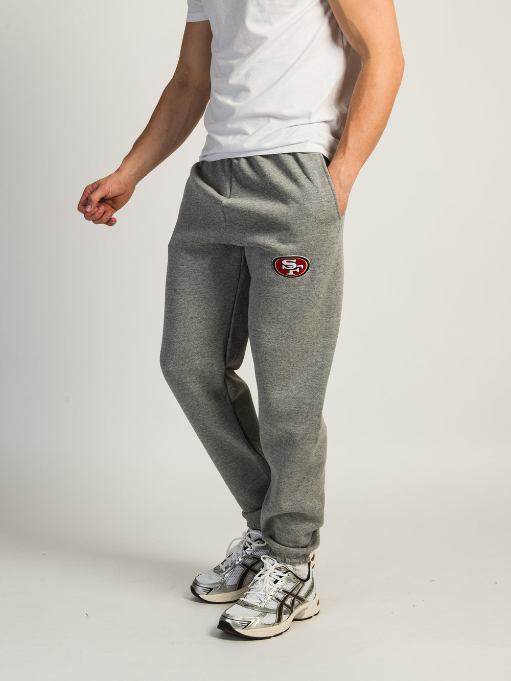 RUSSELL SAN FRANCISCO 49ERS EMBROIDERED SWEATPANTS