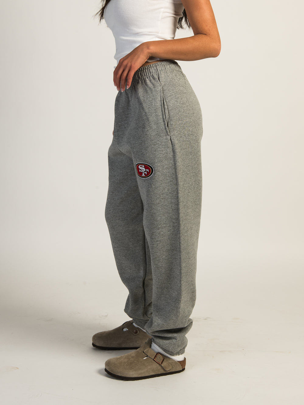 RUSSELL SAN FRANCISCO 49ERS EMBROIDERED SWEATPANTS