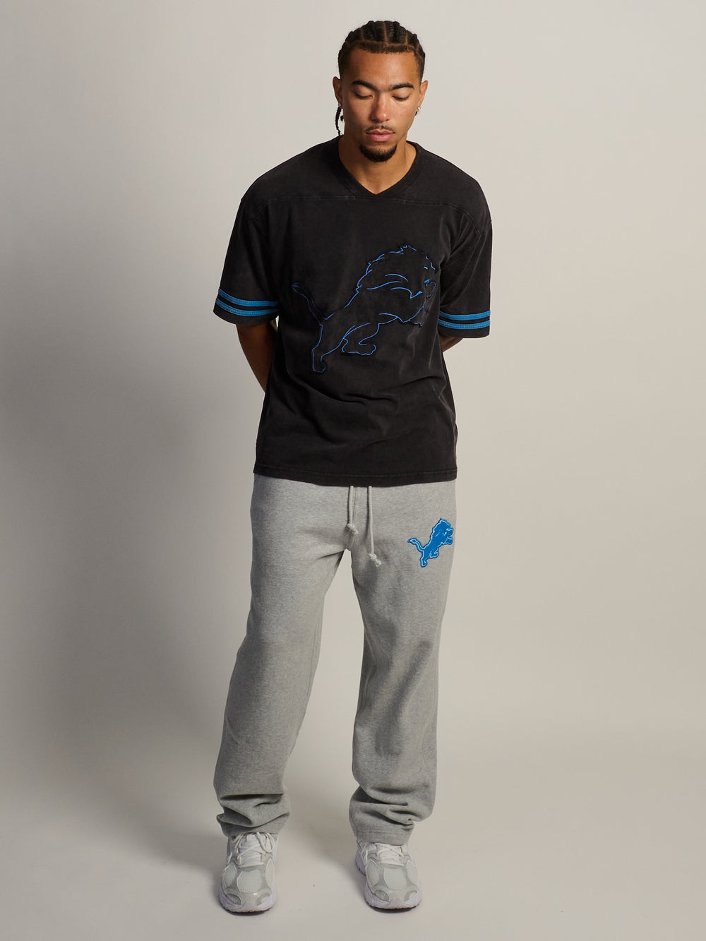 T-SHIRT DE FOOTBALL DES LIONS DE LA NFL