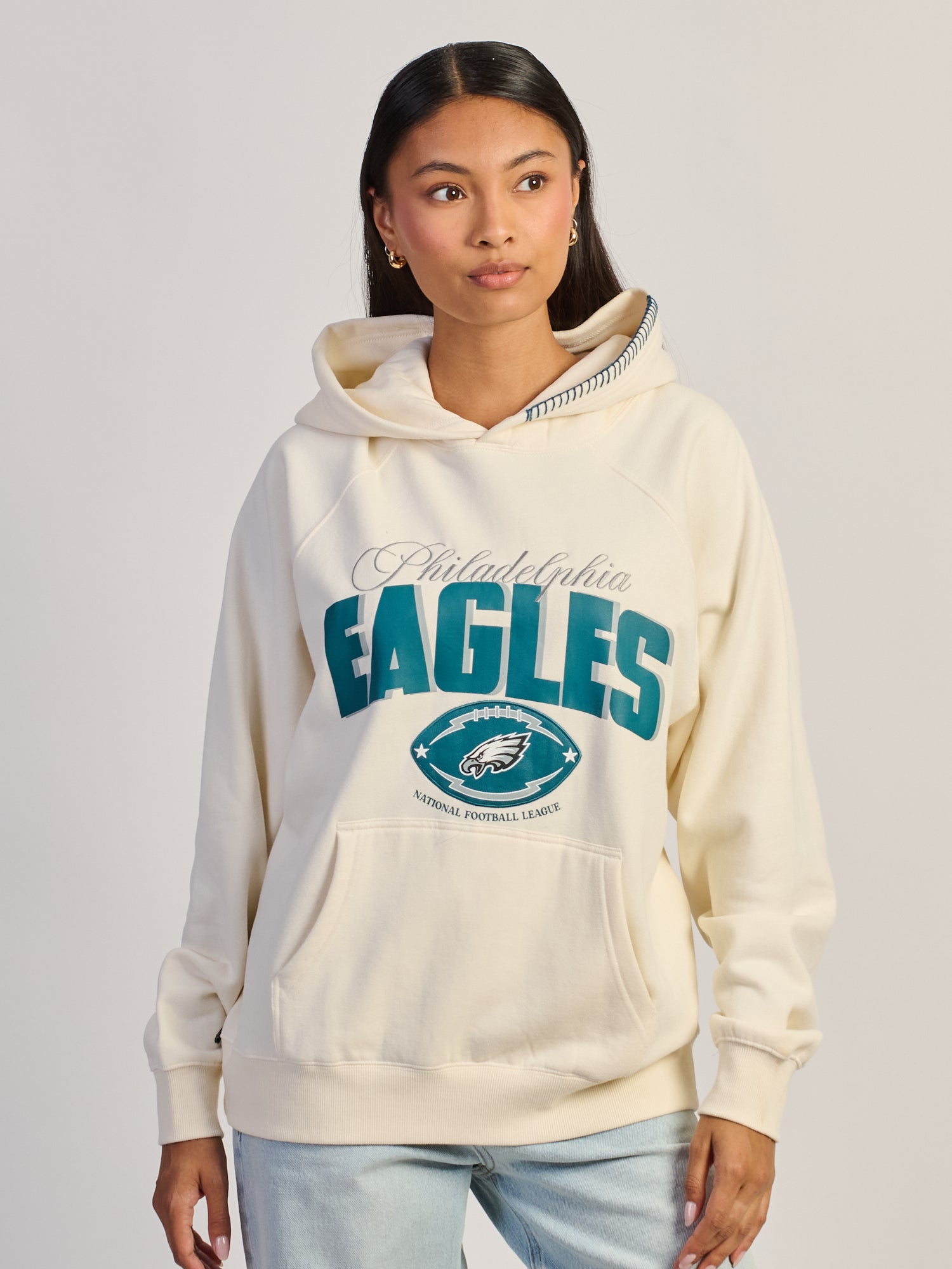 NFL PHILADELPHIA EAGLES STITCH HOODIE