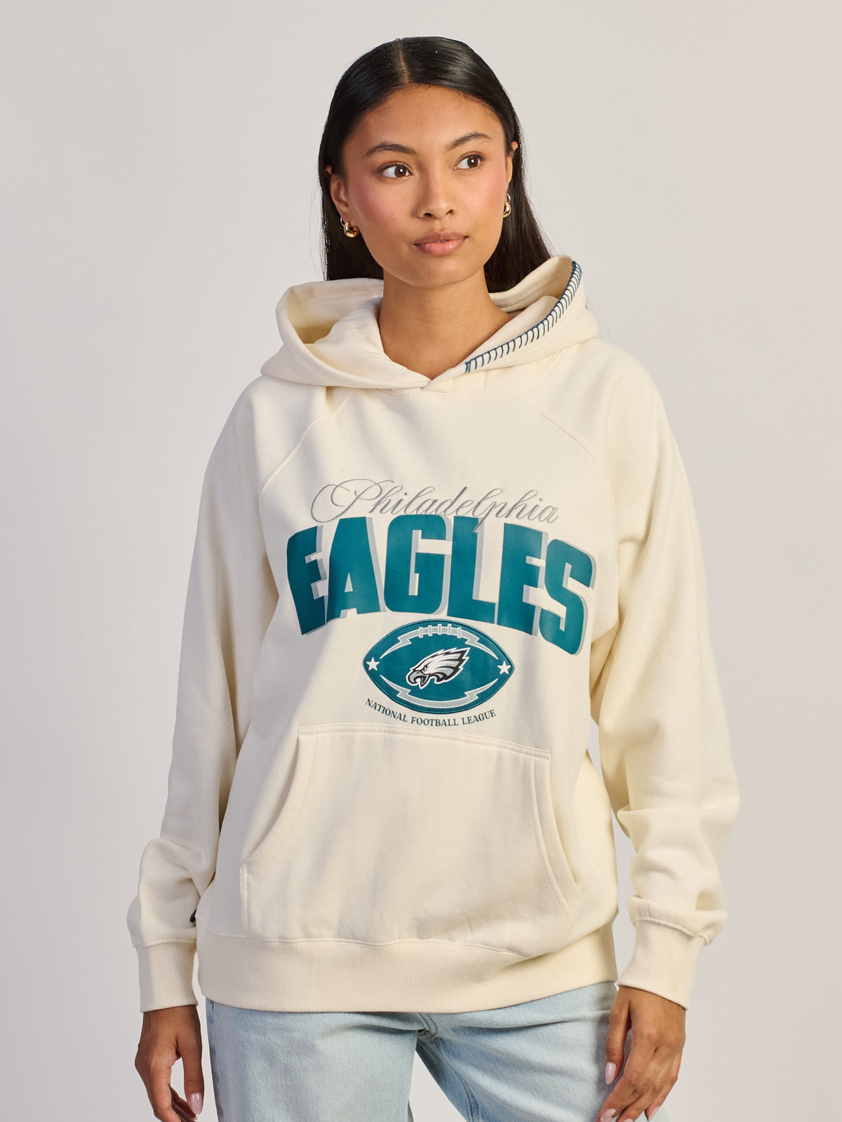 NFL PHILADELPHIA EAGLES STITCH HOODIE