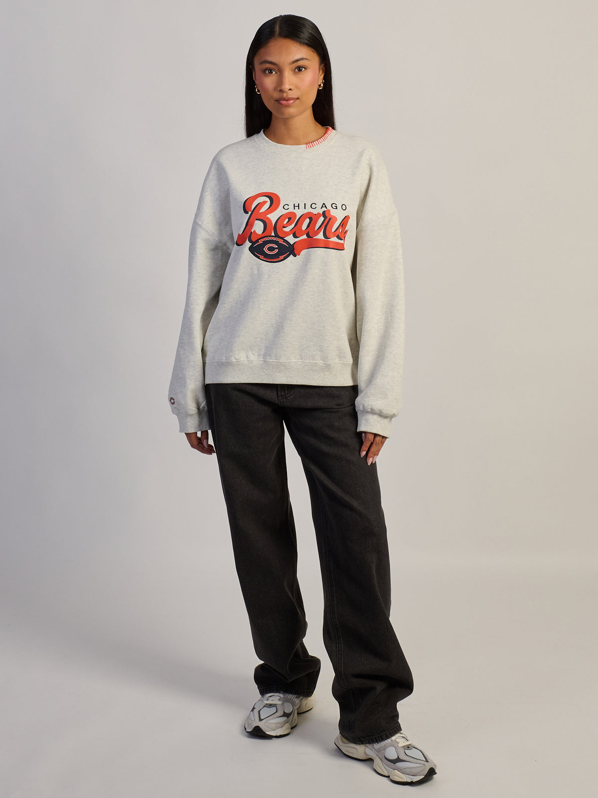 NFL CHICAGO BEARS STITCH CREWNECK