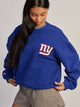 NFL NY GIANTS STITCH CREWNECK