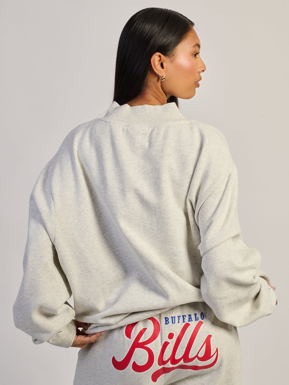 NFL BUFFALO BILLS STITCH MOCKNECK