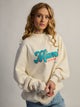 NFL MIAMI DOLPHINS STITCH MOCKNECK