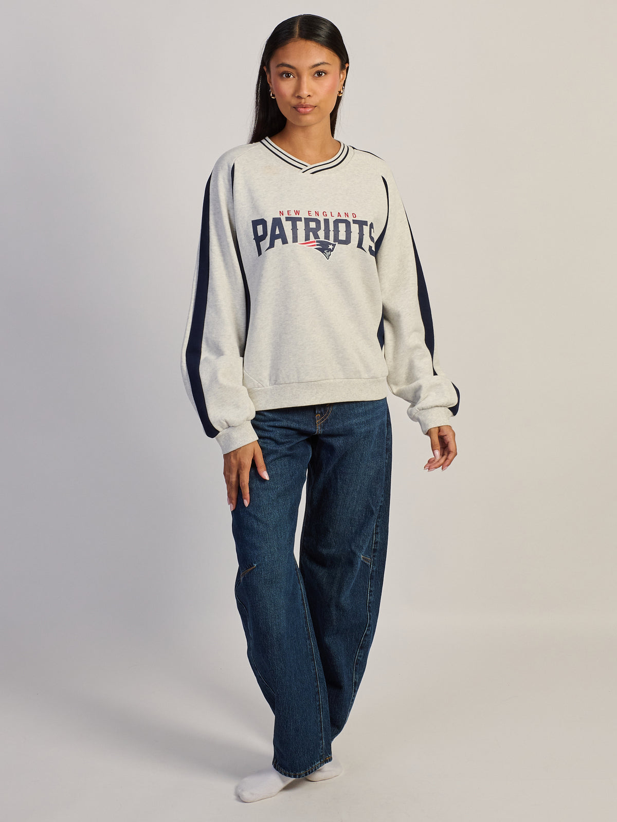 NFL NEW ENGLAND PATRIOTS V CREWNECK