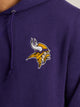 SWEAT À CAPUCHE BRODÉ VINTAGE NFL VIKINGS