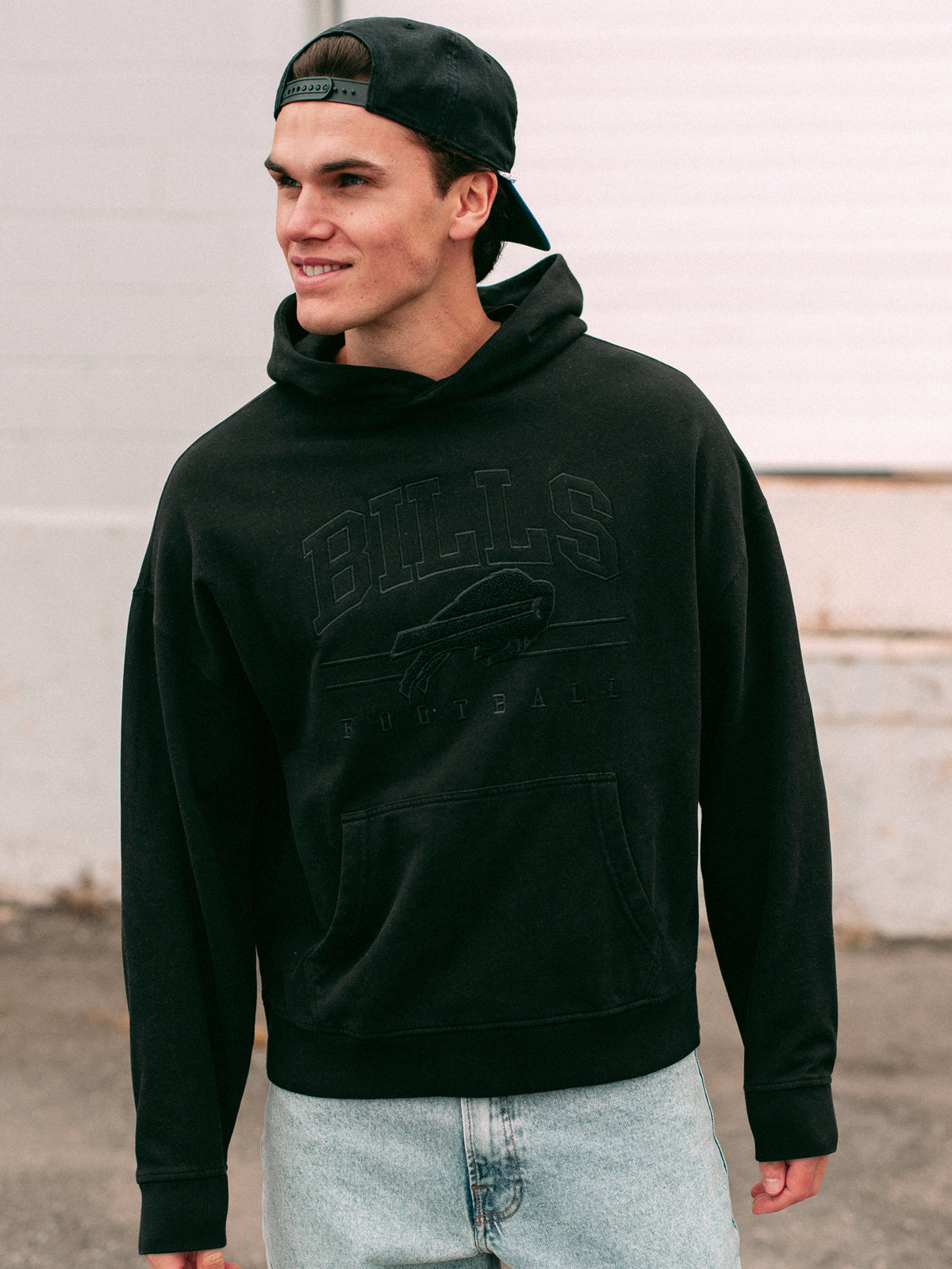 CHANDAIL À CAPUCHON NFL BUFFALO BILL PULLOVER CHENILLE