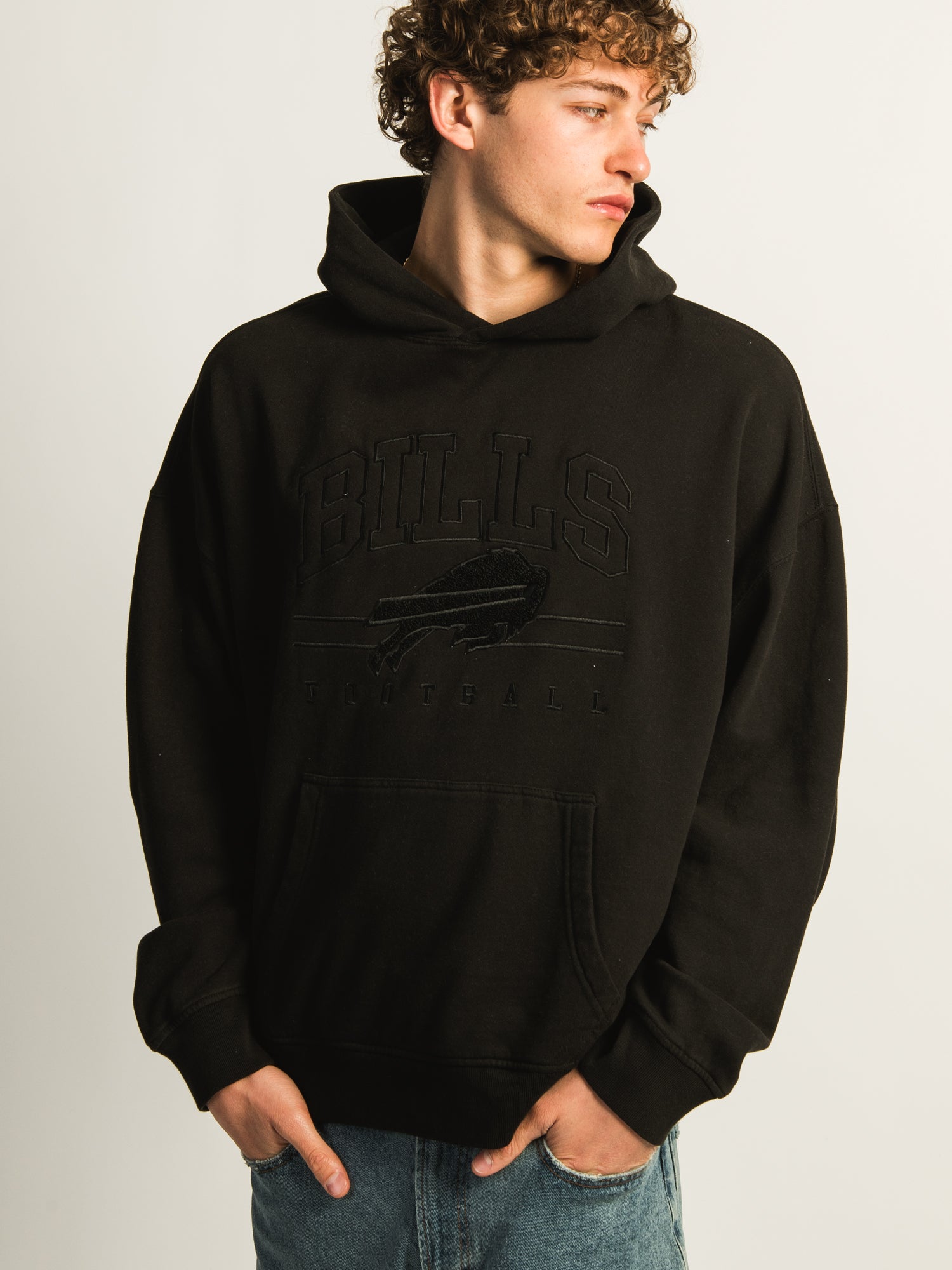 NFL BUFFALO BILL PULLOVER HOODIE CHENILLE