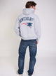 NFL PATRIOTS SCRIPT RELAXED HOODIE