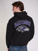 NFL RAVENS SCRIPT RELAXED HOODIE
