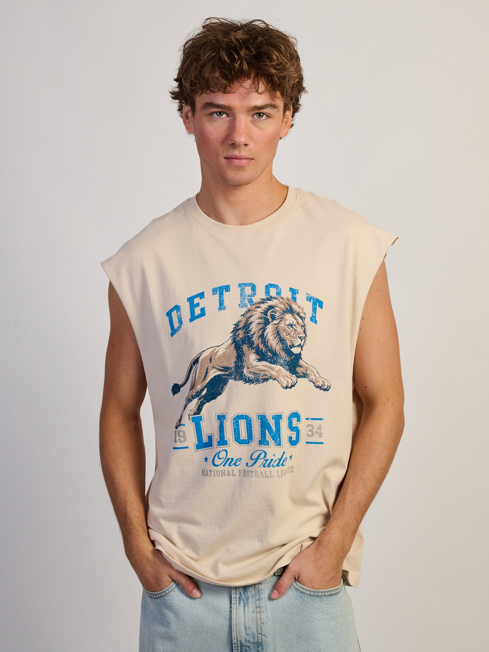 DÉBARDEUR MUSCULAIRE NFL DETROIT LIONS